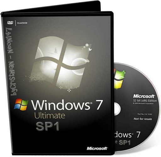 Windows 7 Professional SP1 Orijinal Msdn Iso 3264 Bit